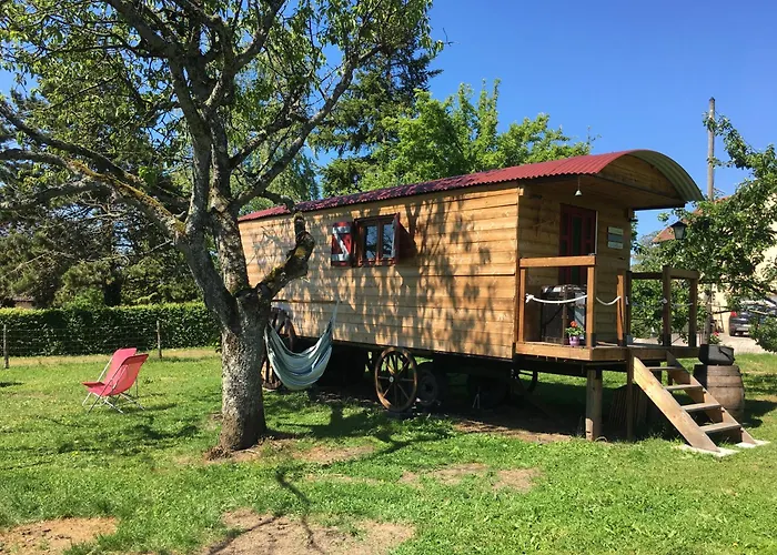 La Roulotte Des Amish & Bain Nordique A Remous Jacuzzi
